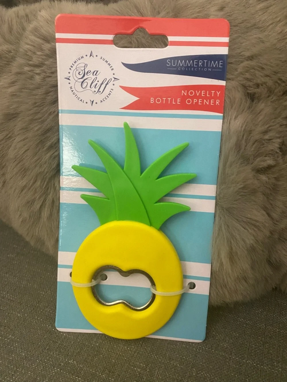 Novelty Pineapple Bottle Opener Summer Tropical Bar Tool